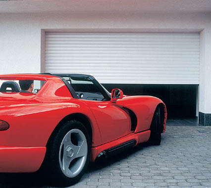 Posuvné dveře BR-77, barva RAL 9010 Posuvné dveře BR-77, barva RAL 9010