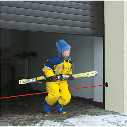 Bezpečnostní prvky rolovacích vrat Wisniowski. Bezpečnostní prvky rolovacích vrat Wisniowski.